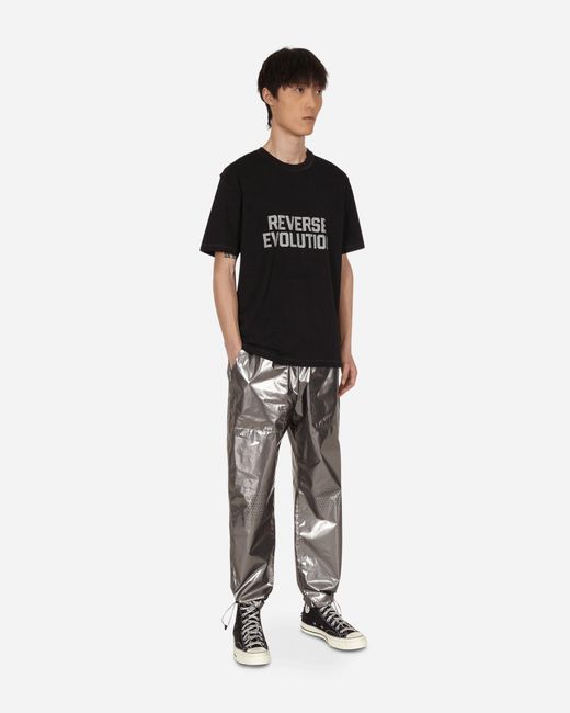 SLAM JAM Gray Devo Reverse Evolution Pants for men
