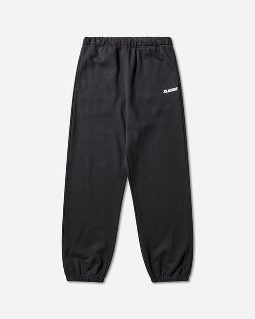 Xlarge Black Men S Standard Logo Sweatpants for men