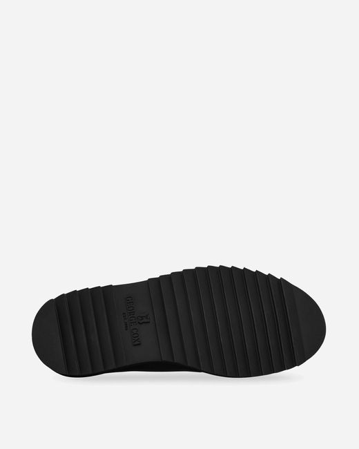 George Cox Black Ripple Derby for men