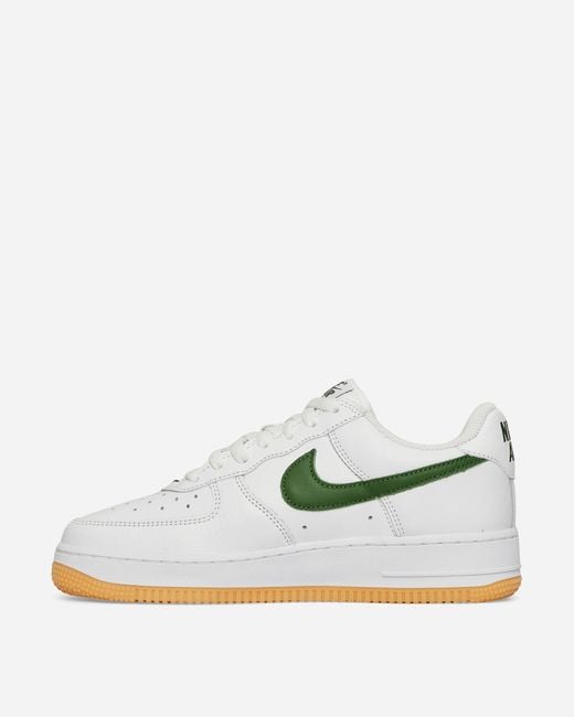 Nike Air Force 1 Low Retro Color Of The Month Sneakers White / Forest Green for men