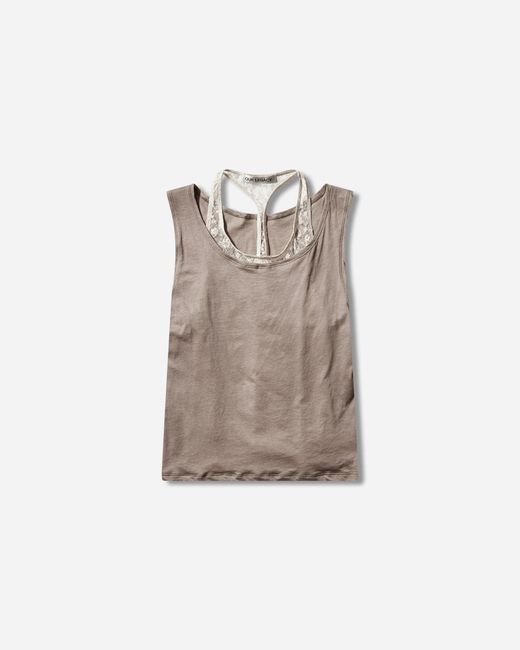 Our Legacy Natural S Swim Tank Velvet Sand