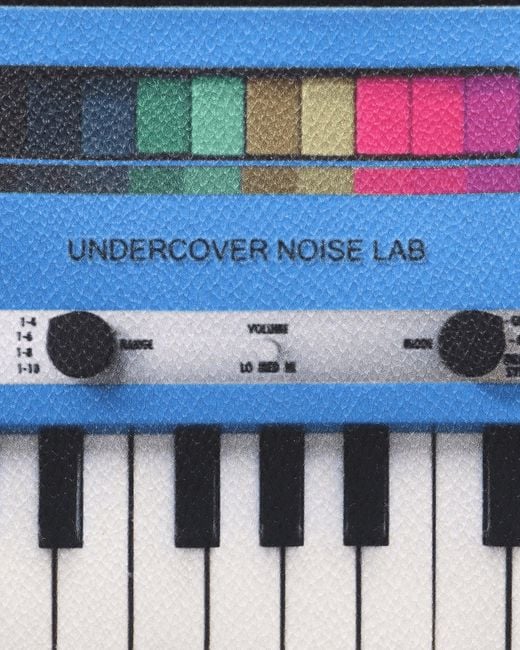 Undercover Blue Keyboard Pvc Pouch for men