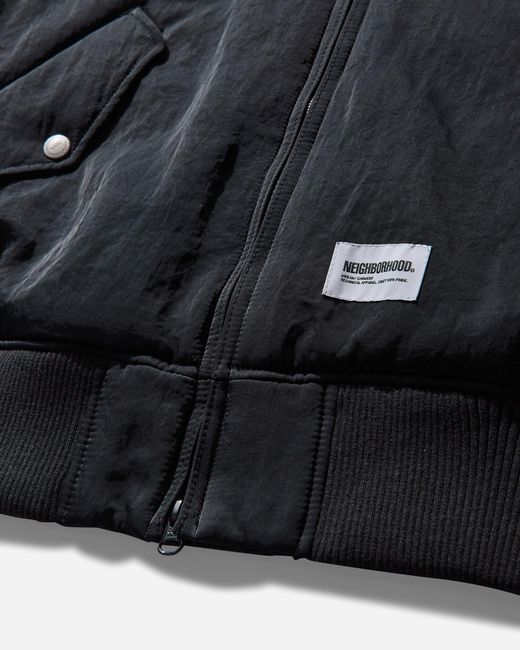 Neighborhood S Sailing Padded Jacket in Black for Men | Lyst