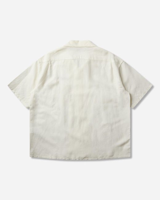 Visvim Natural Men S Crosby Shortsleeve Shirt for men