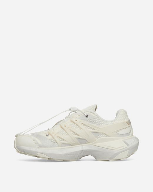 Salomon White Xt Pu.re Advanced Sneakers Vanilla Ice / Glacier Gray / Silver Reflective for men