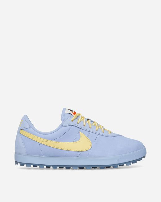 Nike Blue Astrograbber Sneakers Aluminum / Soft Yellow for men