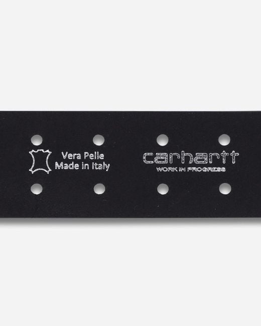 Carhartt White Double Script Belt for men