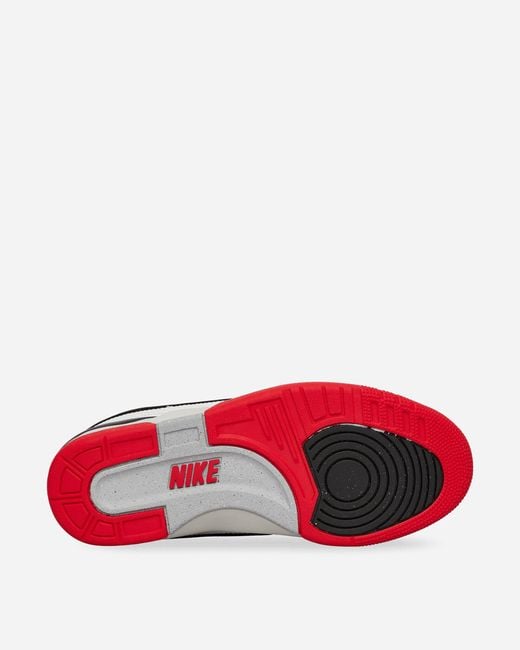 Nike Billie Eilish Air Alpha Force 88 Sneakers White / Fire Red for men