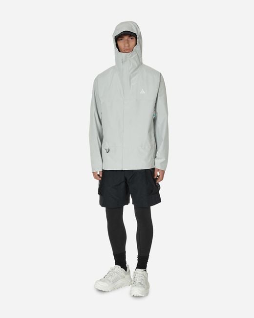 NIKE ACG Storm-FIT \"Cascade Rains\" ホワイト NIKE ACG STORM FIT CASCADE RAINS JACKET FULL ZIP DV9415-025