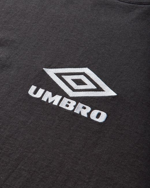 Umbro Blue Og Logo T-shirt Washed for men