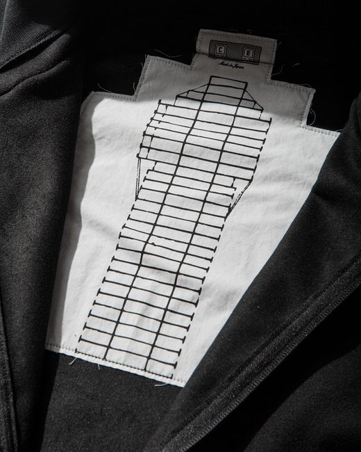 Cav Empt Black Men S Attached Hood Zip Up Fleece Jacket for men