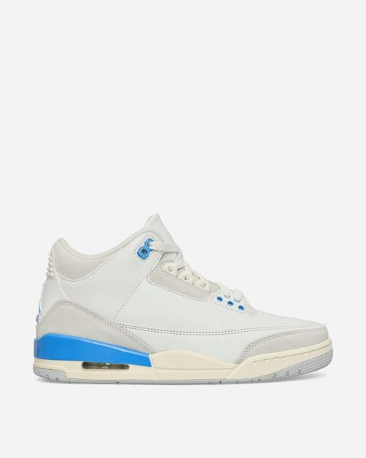 Nike Blue Air Jordan 3 Retro Sneakers Lucky Shorts for men