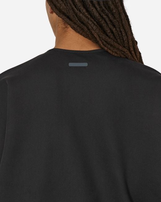 Adidas Black Fear Of God Athletics Suede Fleece Crewneck Sweatshirt for men