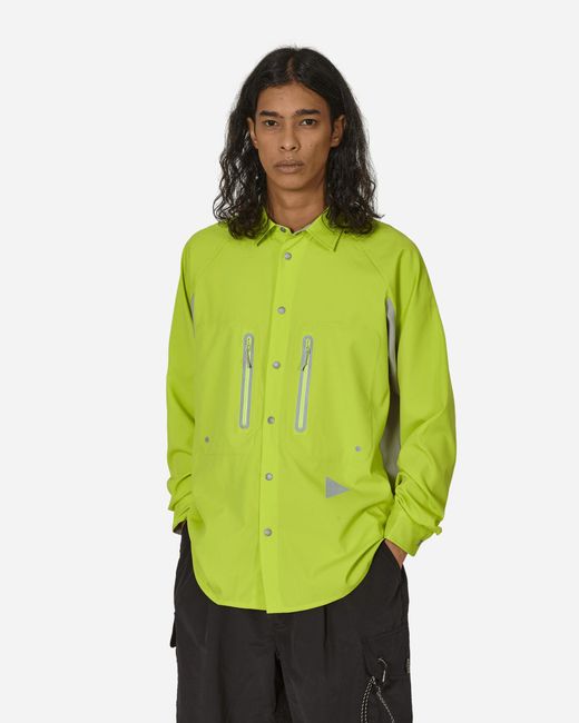 and wander Tech Longsleeve Shirt in Green for Men | Lyst Australia