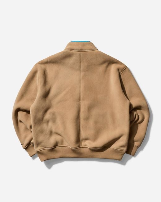 Adidas Brown S Wales Bonner Fleece Jacket Cardboard for men