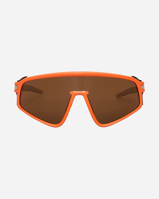 Oakley Orange Latch Panel Sunglasses Neon / / Prizm Bronze for men