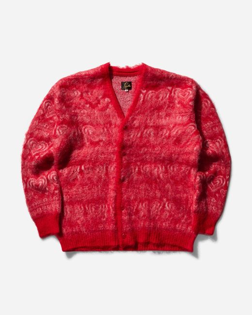 Needles Red Heart Mohair Cardigan for men