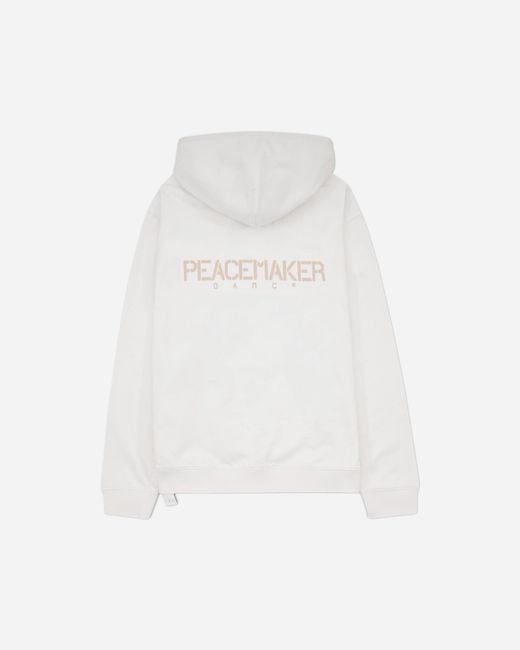 Oamc Peacemaker White S Stencil Print Hoodie for men