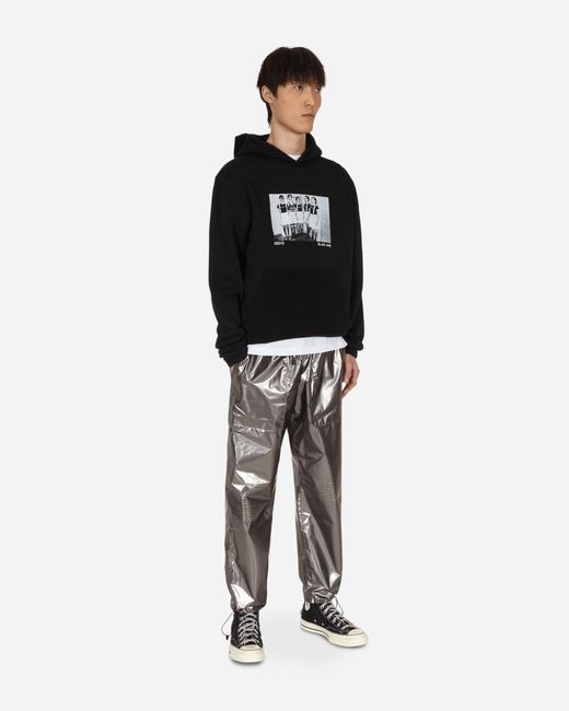 SLAM JAM Black Devo Reverse Evolution Hooded Sweatshirt for men