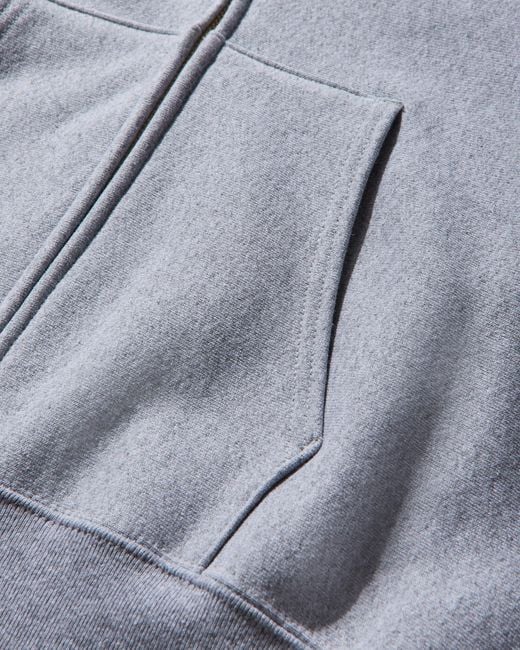 Champion Men S Made In Usa Reverse Weave Zipped Hoodie Oxford Gray for men