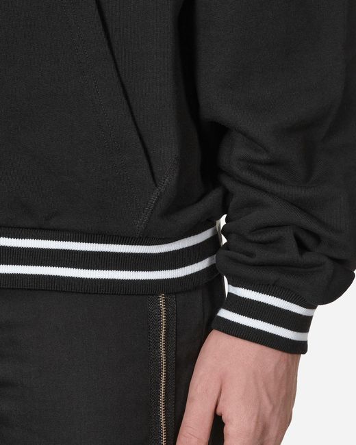 SLAM JAM Black Gaznevada Graphic Hooded Sweatshirt for men