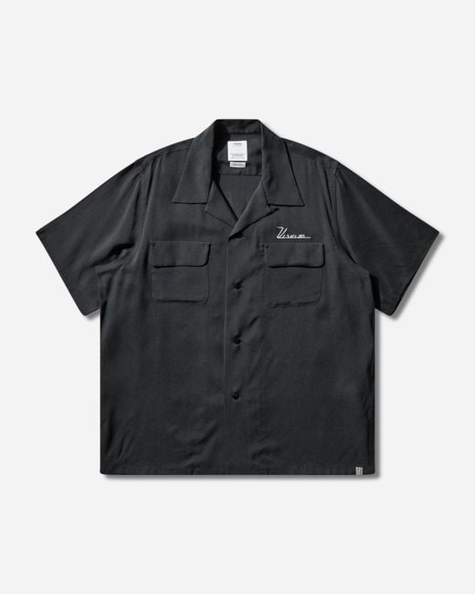 Visvim Black S Judd Shortsleeve Shirt for men