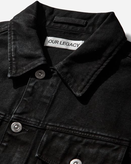 Our Legacy Black S Origin Jacket Overdyed Highway for men