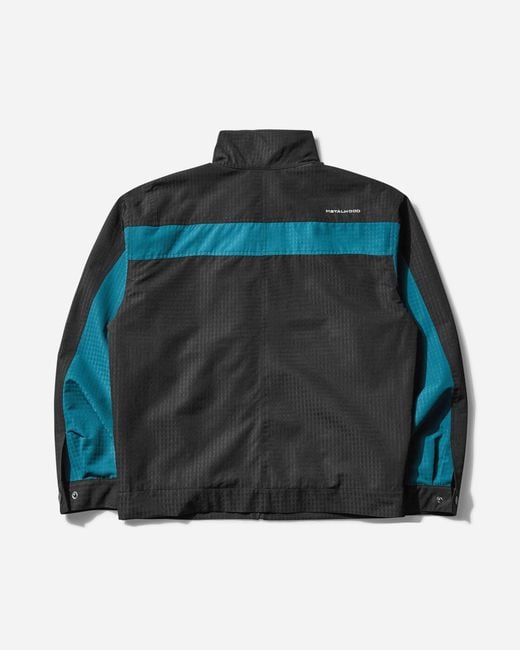 METALWOOD STUDIO Black Men S Textured Tour Jacket for men