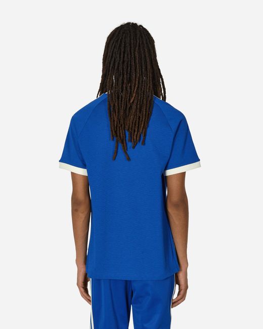Adidas Blue Italy Adicolor Classics 3-stripes T-shirt Royal for men