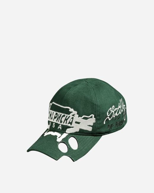 Stills Green Danger Zone Embroidered Cap for men