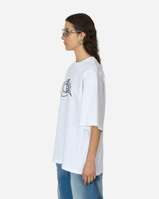 Abra White Chic Oversized T-Shirt