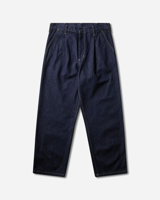 Carhartt Blue S Jace Pants (Rinsed) for men