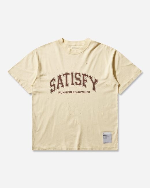 Satisfy Natural Men S Mothtech T-shirt Aged Transparent for men