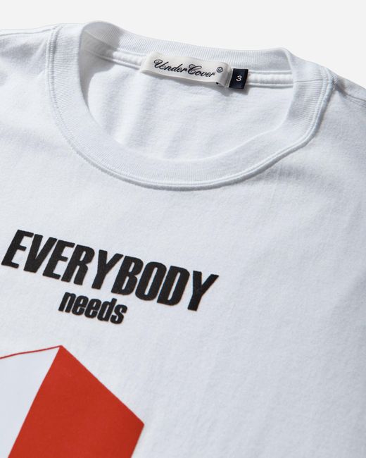 Undercover White S Graphic T-Shirt for men