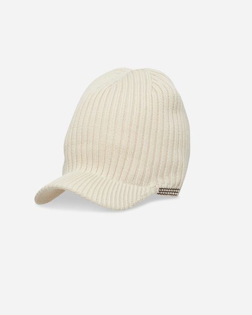 Adidas Natural Wales Bonner X Y-3 Beanie Cap Cream for men
