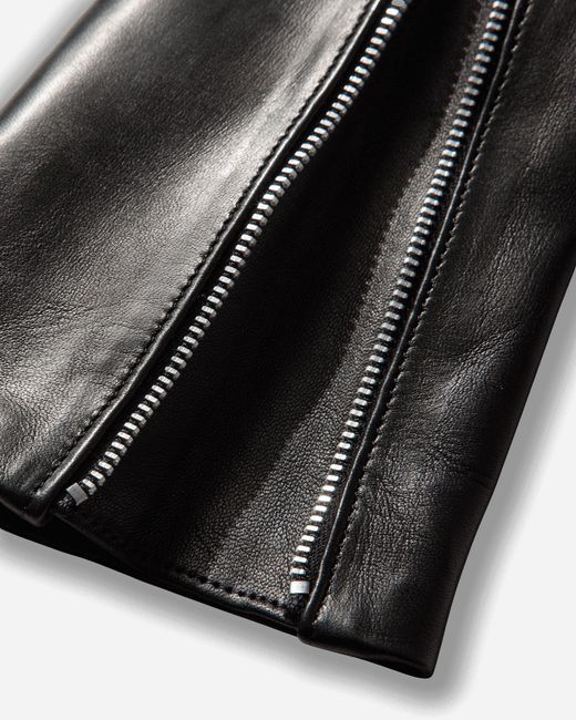 Our Legacy White Zipped Dining Gloves