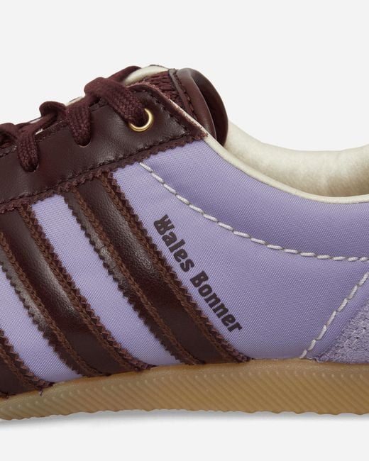 Adidas Purple 'Japan' Sneakers By Wales Bonner