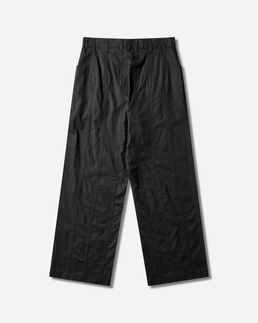 _J.L - A.L_ Gray Men S Hans Trousers Shungite for men