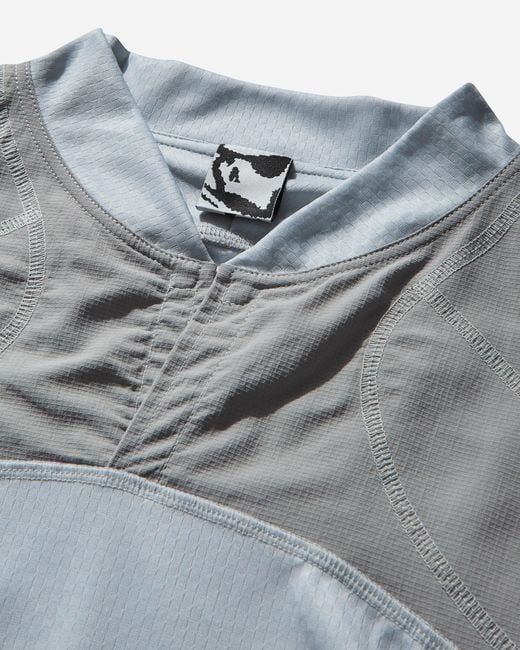 GR10K Blue Men S Combact Longsleeve Top Pale for men