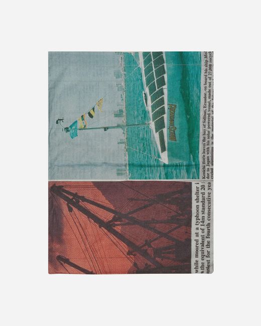 Serapis Gray Newspaper Cut Bedsheets for men