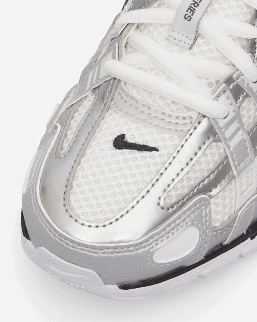Nike White Women S P-6000 Sneakers / Off
