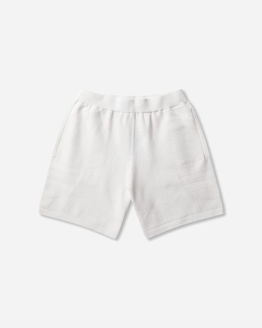 Adidas White Men S Munich 93 Knit Shorts Cloud for men
