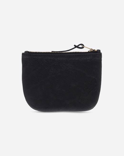 Visvim Black Leather Wallet for men