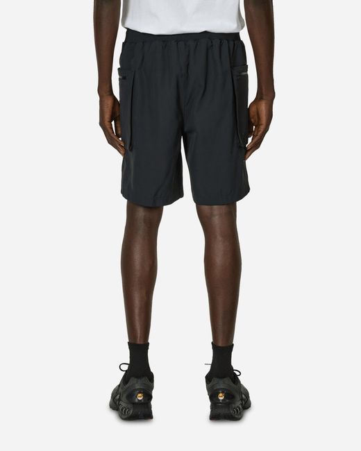 Nike Black Tech Pack Woven Utility Shorts for men