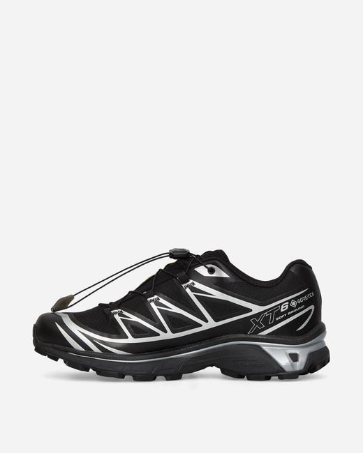 Salomon Black Xt-6 Gore-Tex Sneakers for men