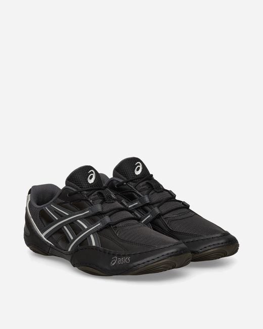 Asics Black Hypersync Sneakers Graphite for men
