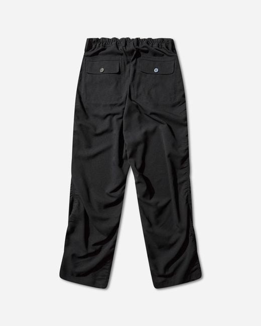 Undercover Black S Polyester Trousers for men