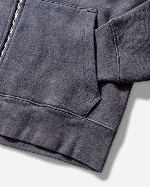 Our Legacy Gray S Rascal Zip Hoodie Antique Amethyst for men