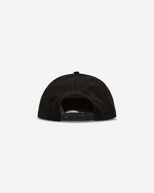 KTZ Black New York Yankees Faux Suede 9Forty E-Frame Cap for men