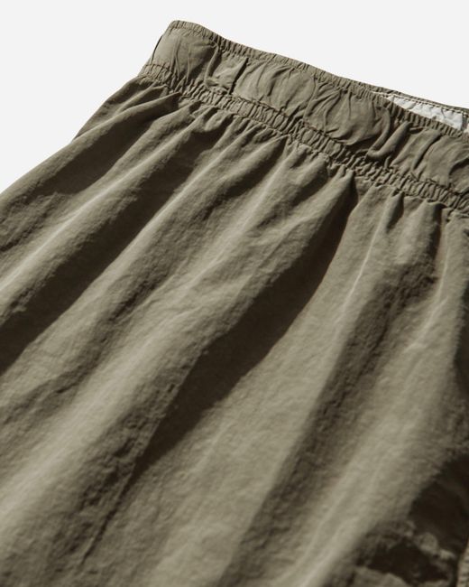C P Company Green Men S Flatt Nylon Swim Shorts Dried Herb for men